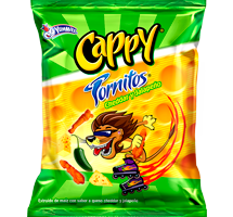 Cappy Tornitos Cheddar y Jalapeño