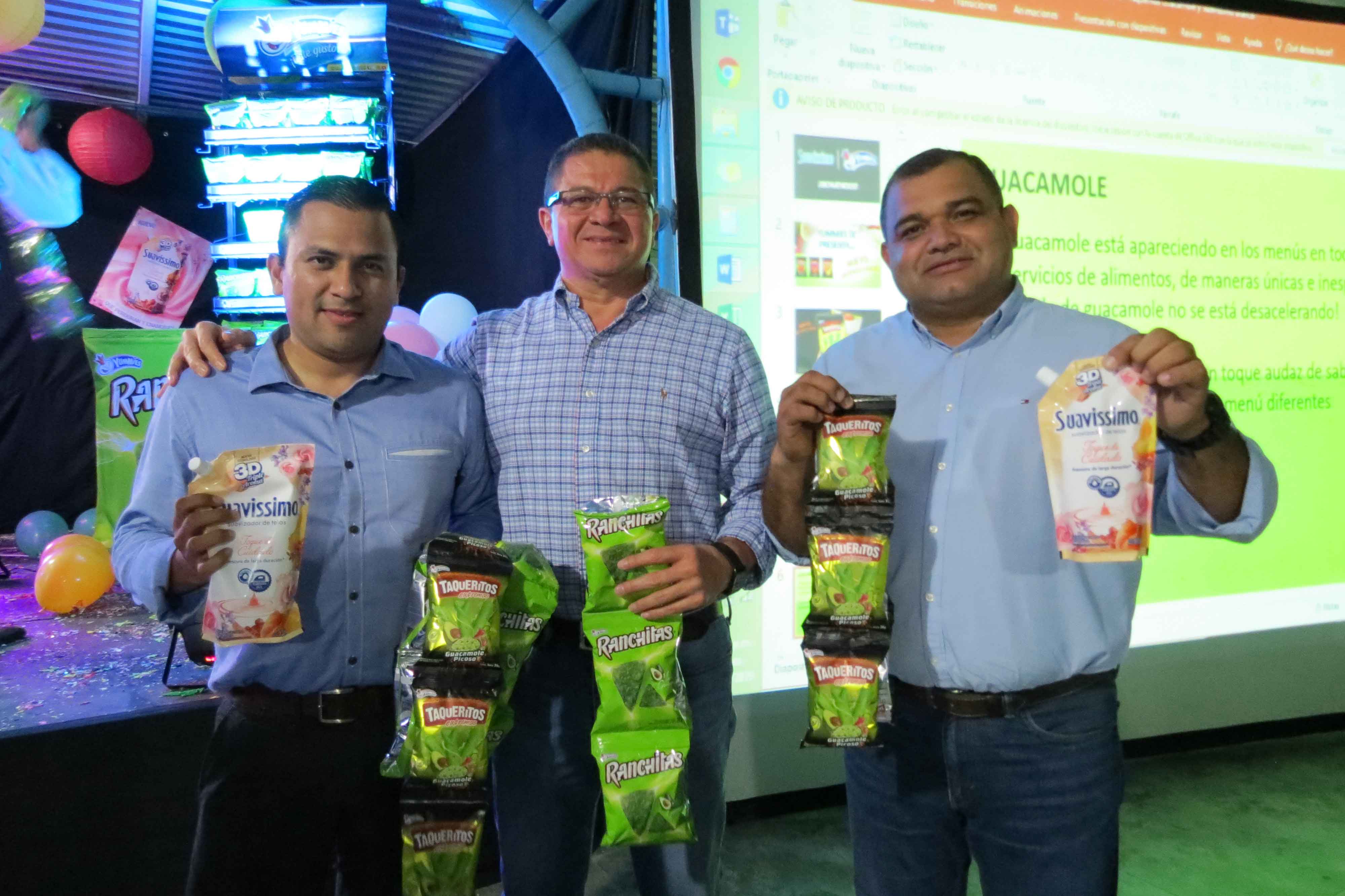 Dinant presents its new products:  Taqueritos Guacamole Picoso, Ranchitas Nacho Guacamole And Suavissimo Touch of Care