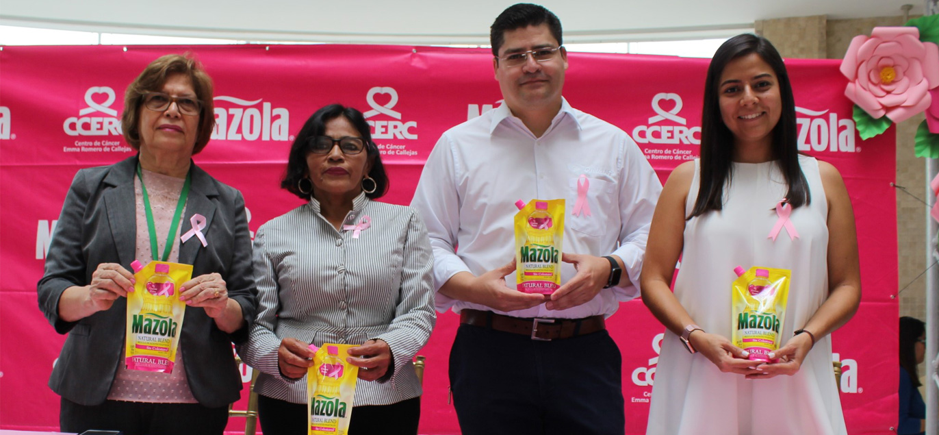 Mazola presenta nuevamente: “Con tu compra apoyamos la lucha contra el cáncer de mama”