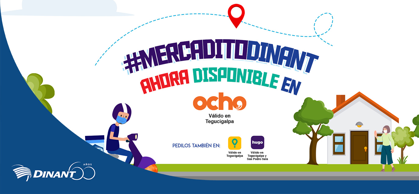 Mercadito Dinant disponible en Ocho App