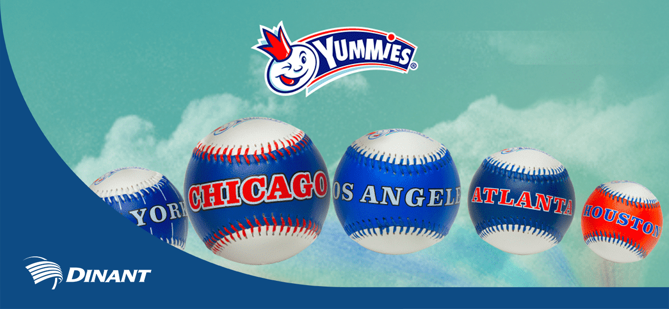 ¡Llegan las pelotas de Superliga de Baseball Snacks Yummies!