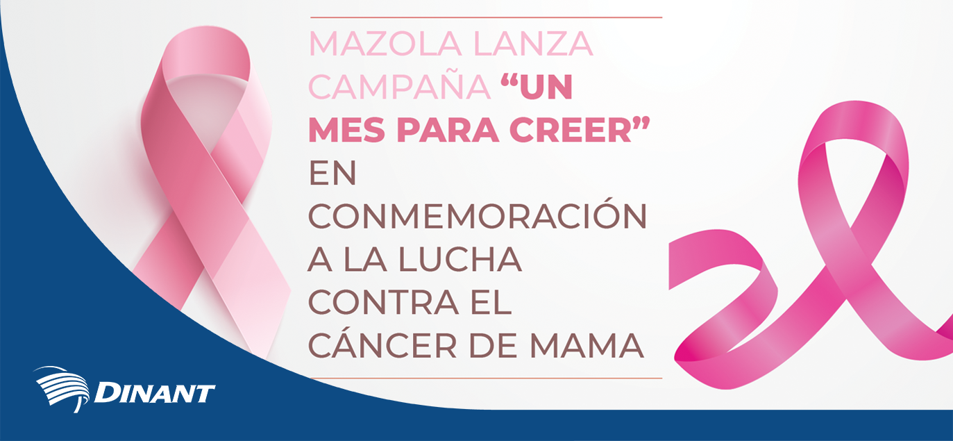 Mazola lanza campaña «Un mes para creer» en conmemoración a la lucha contra el Cáncer de Mama en Honduras